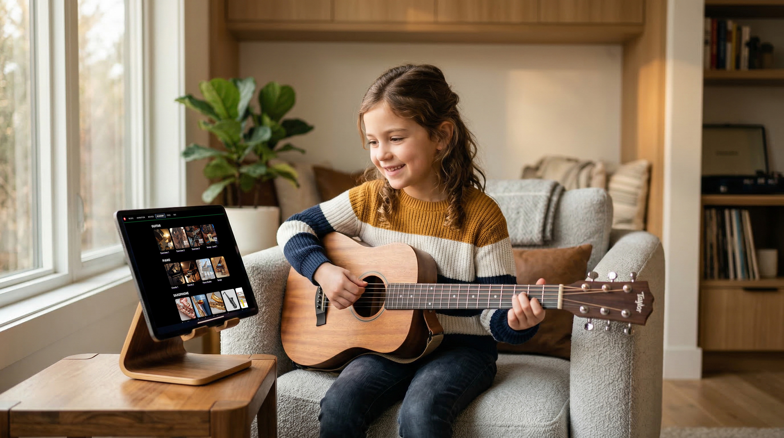 Banner with The Tikee app